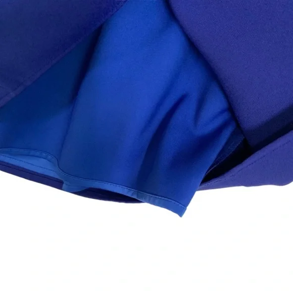 Lovers +Friends Womens Luca Open Back Sleeveless Mini Dress Sz Small Blue Lined - Picture 6 of 11